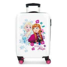 JOUMMA BAGS - Luxus gyermek ABS utazótáska DISNEY FROZEN Sparkle, 55x38x20cm, 34L, 2421461