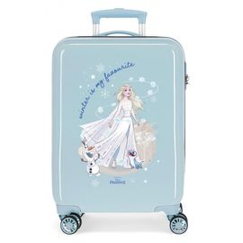 JOUMMA BAGS - Luxus gyermek ABS utazótáska DISNEY FROZEN tél, 55x38x20cm, 34L, 2311421