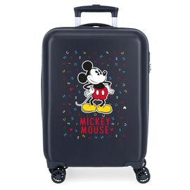 JOUMMA BAGS - Luxus gyerek ABS utazóbőrönd MICKEY MOUSE Good Day, 55x38x20cm, 34L, 307172A