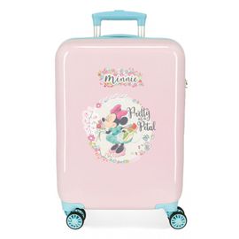 JOUMMA BAGS - Luxus gyerek ABS utazóbőrönd MINNIE MOUSE Florals, 55x38x20cm, 34L, 2411721