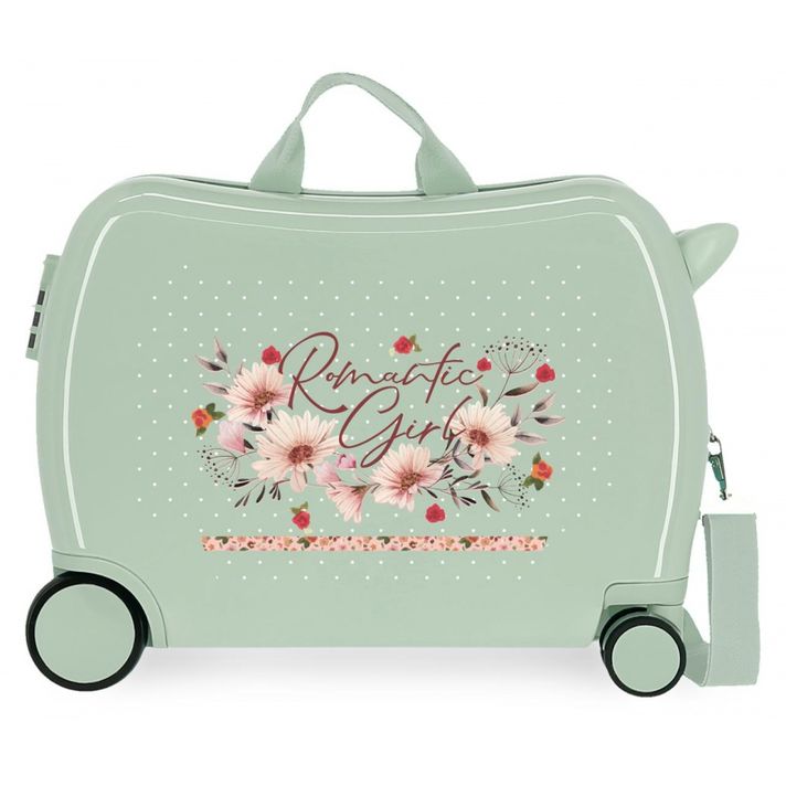 JOUMMA BAGS - MOVOM Romantic Girl, Gyermekek utazási bőrönd kerekeken / robogó 34L, 2739821
