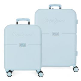 JOUMMA BAGS - Luxus ABS utazótáskákból álló készlet 70cm/55cm PEPE JEANS ACCENT Azul, 7699534