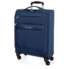 JOUMMA BAGS - Textil utazási bőrönd ROLL ROAD ROYCE Blue / Kék, 55x40x20cm, 39L, 5019123 (small)