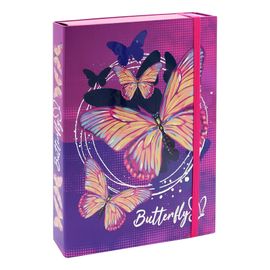 KARTON PP - Doboz füzetekhez A4 - Butterfly