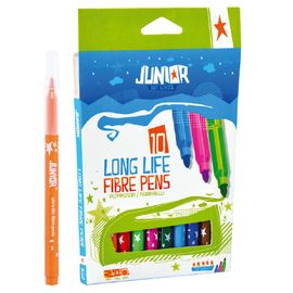 JUNIOR - Ultra színes filctollak, 10 darabos készlet