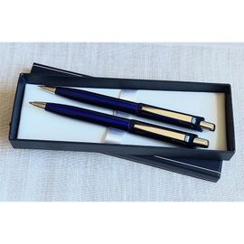 JUNIOR - 208 B+P készlet - kék, golyóstoll + mechanikus ceruza
