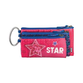 JUNIOR-ST - XL3 tolltartó, rózsaszín csillag