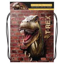 JUNIOR - Nyomtatott Slipover táska - 4-es sorozat - T-Rex