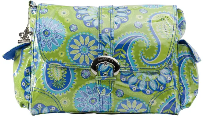KALENCOM - Pelenkázó táska Buckle Bag Gypsy Paisley Green