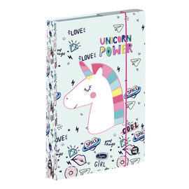 KARTON PP - Doboz füzetekhez A4 Jumbo Unicorn Iconic