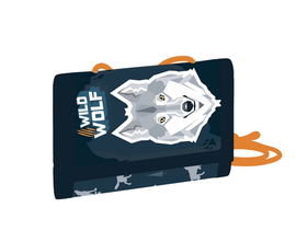 KARTON PP - Gyermek textil pénztárca farkas