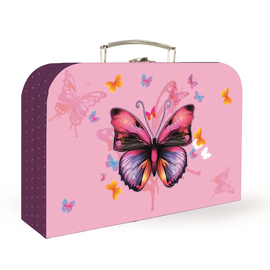 KARTON PP - Laminált bőrönd 34 cm Butterfly