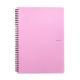 KARTON PP - PP PASTELINI spirálfüzet A4/70 lapos, rózsaszínű
