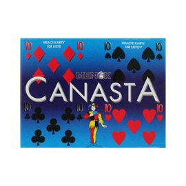 Játékkártyák - Canasta papírdobozban