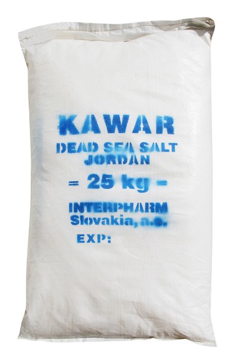 KAWAR - Holt-tengeri fürdősó 25kg (zsák)