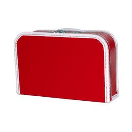 KAZETO - Bőrönd 35cm piros