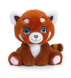 KEEL TOYS - SE1537 Keeleco Vörös panda - öko plüss játék 16 cm