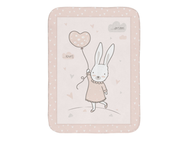 KIKKABOO - Baba takaró Super Soft 80x110 cm Rabbits in Love
