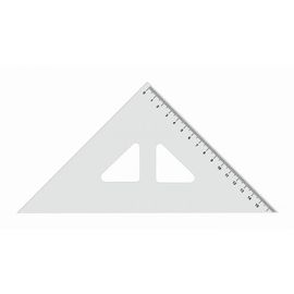 KOH-I-NOOR - Háromszög átlátszó vonallal, 16 cm