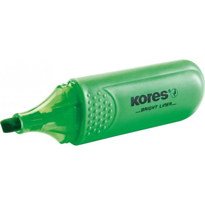 KORES - KORES Bright liner highlighter zöld