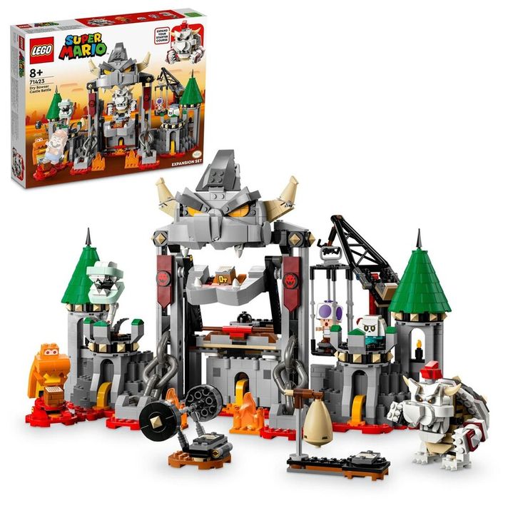 LEGO - Csata a Dry Bowserovom kastélyában - bővítő készlet