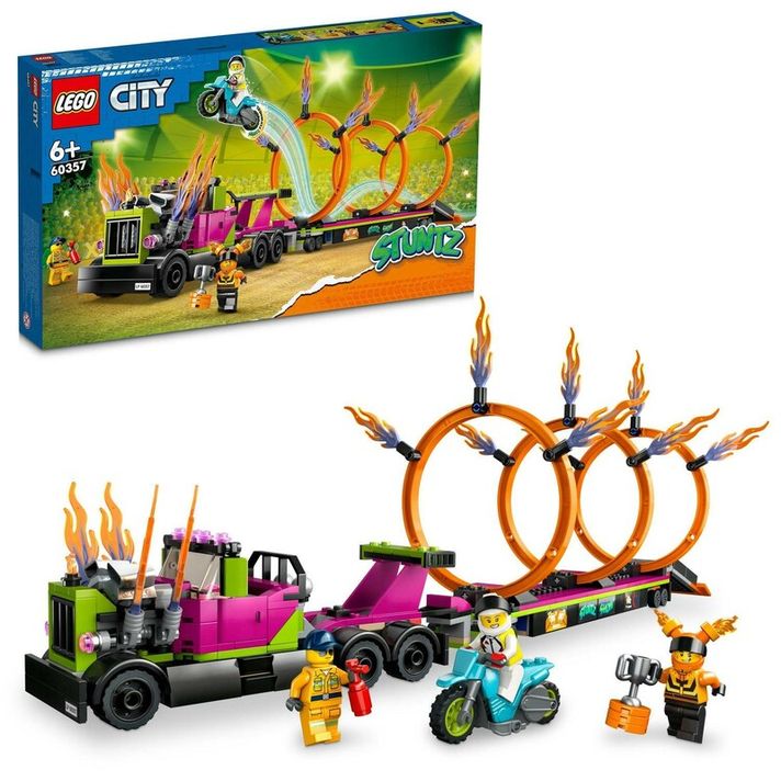 LEGO - City 60357 Fire Ring traktor