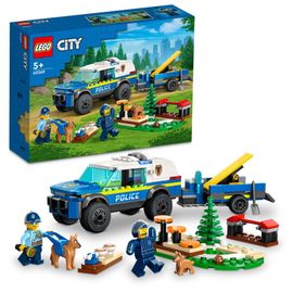 LEGO - City 60369 Mobil gyakorlópálya rendőrkutyák számára