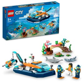 LEGO - City 60377 búvárok felfedező tengeralattjárója