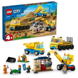 LEGO - City 60391 Építőautó és bontódaru