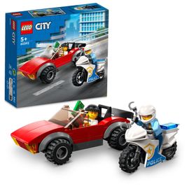 LEGO - City 60392 Autós üldözés rendőrmotorkerékpárral