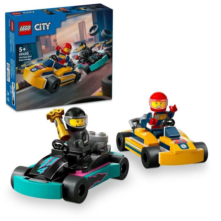 LEGO -  City 60400 gokartok és versenyzők