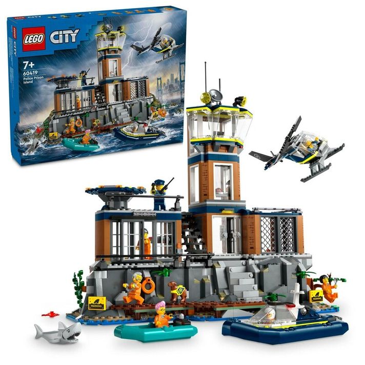 LEGO -  City 60419 Rendőrség és börtön a szigeten