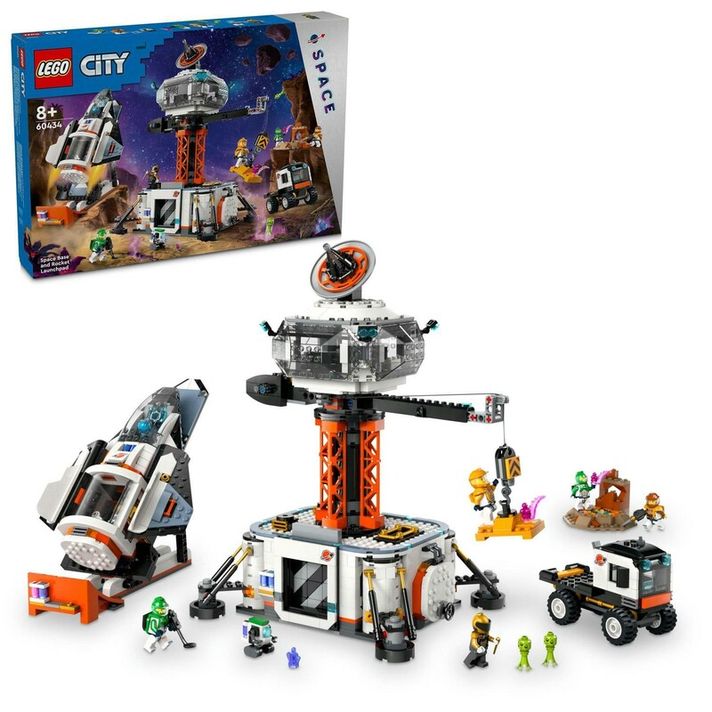 LEGO -  City 60434 Űrbázis és rakétakilövő pad