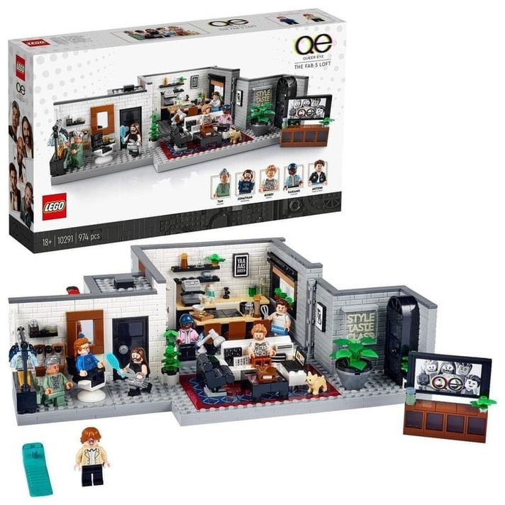 LEGO - Creator Expert 10291 Queer Eye – a csodálatos ötös lakása