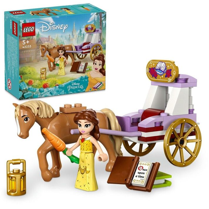 LEGO - Disney Princess 43233 Szépség és a Szörnyeteg hintó lóval