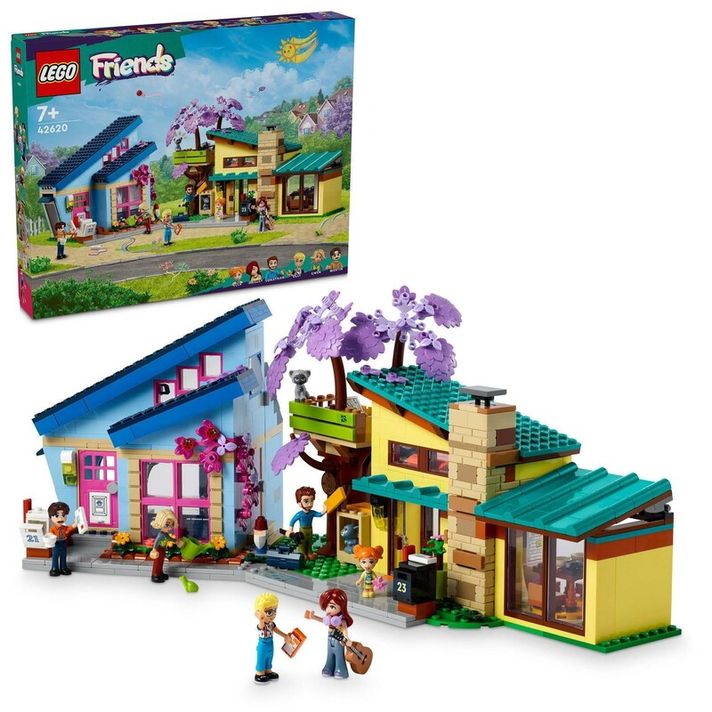 LEGO -  Friends 42620 Olly és Paisley családi házai