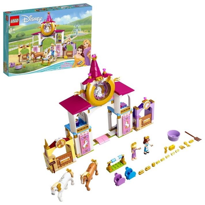 LEGO - Szépség és Rapunzel királyi istállója