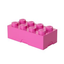 LEGO LUNCH - uzsonnás doboz 100 x 200 x 75 mm - rózsaszín