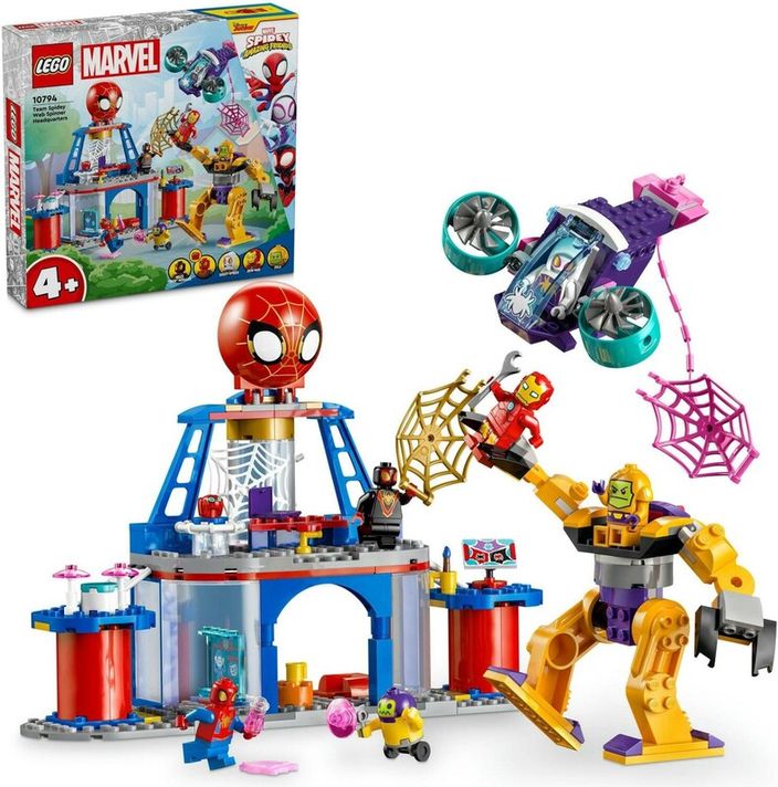 LEGO - Marvel 10794 Spider-Team pókbázis