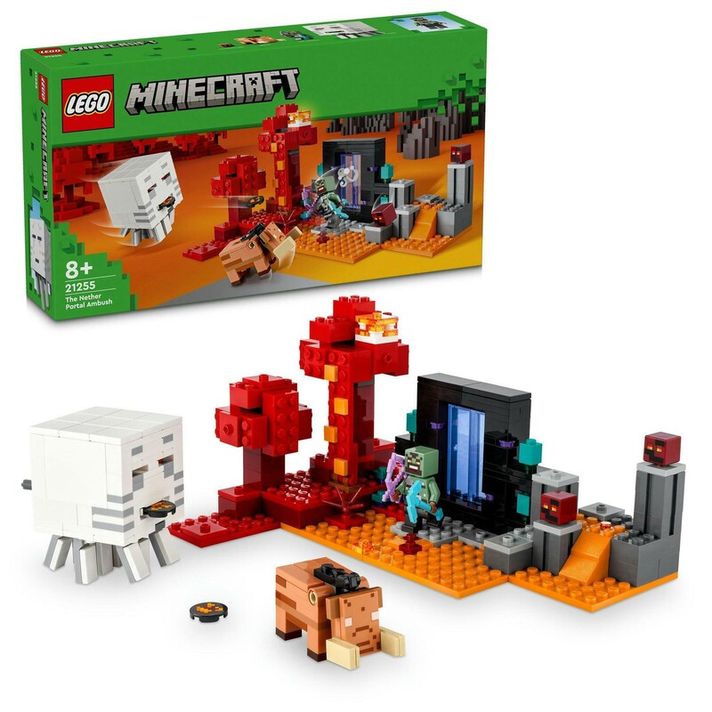 LEGO -  Minecraft 21255 Nether Portal Raid