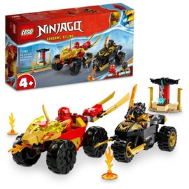 LEGO - NINJAGO 71789 Kai és Ras autó-motoros csatában