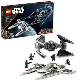 LEGO - Star Wars 75348 Mandalorian Fang osztályú vadászgép a TIE elfogó ellen