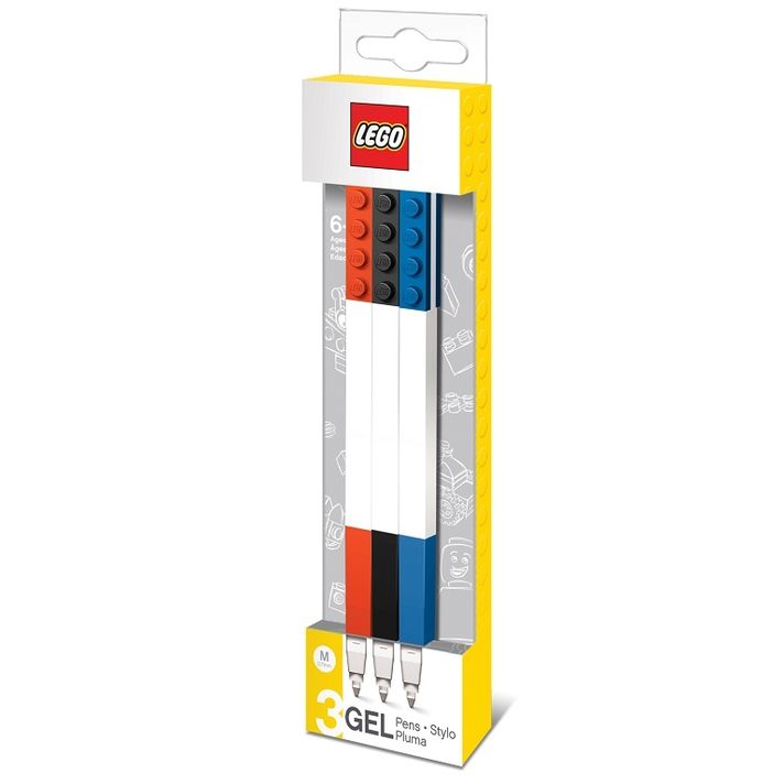 LEGO STATIONERY - zseléstollak, mix színek - 3 db