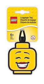 LEGO STATIONERY - Iconic, poggyászcímke - lányfej