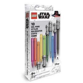 LEGO STATIONERY - Star Wars zselés tollkészlet, fénykard - 10 db