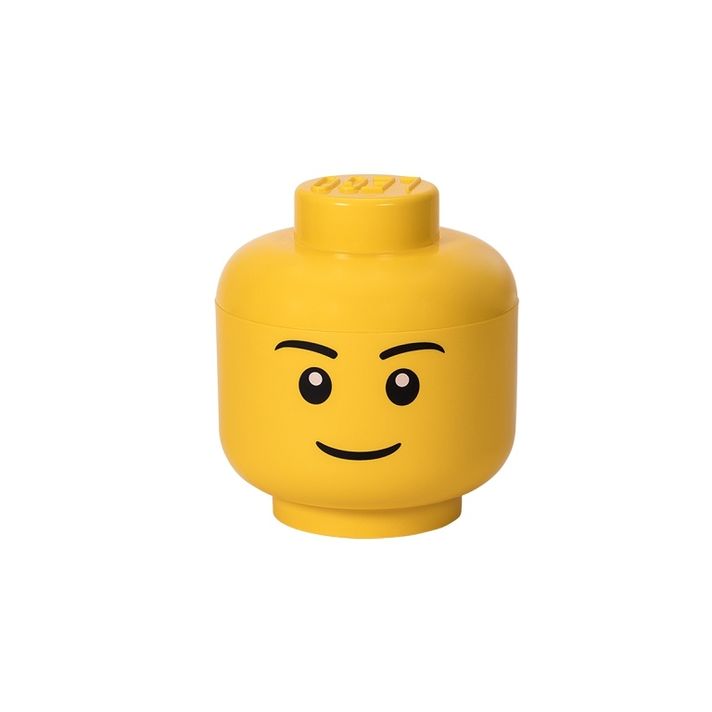 LEGO STORAGE - tárolófej (L méret) - fiú