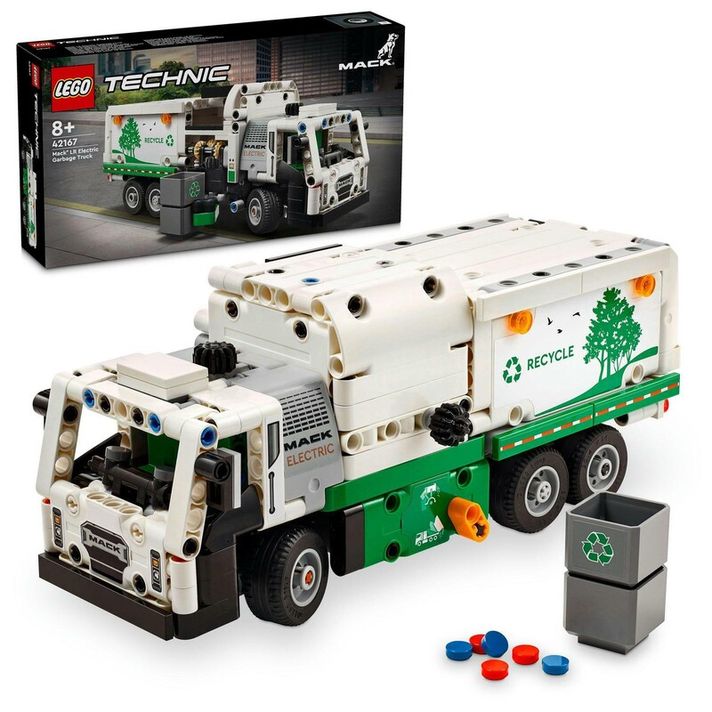 LEGO -  Technic 42167 Mack LR elektromos szemeteskocsi