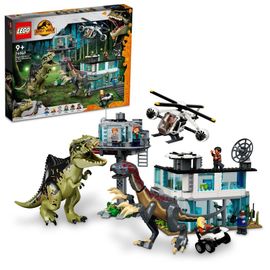 LEGO - A Giganotosaurus és a Therizinosaurus támadása