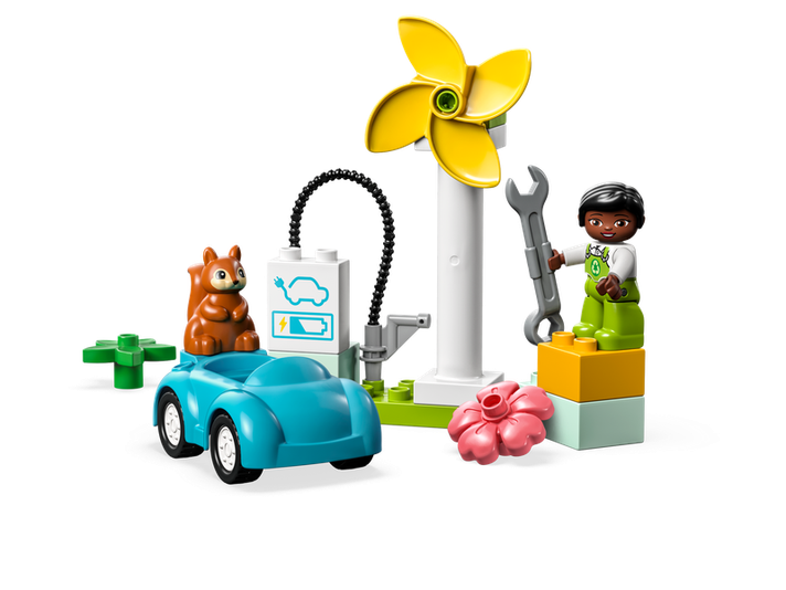 LEGO - Szélturbina és elektromos autó
