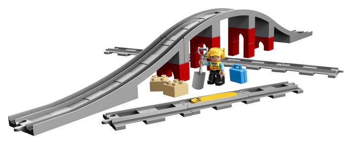 LEGO - Vasúti híd és sínek